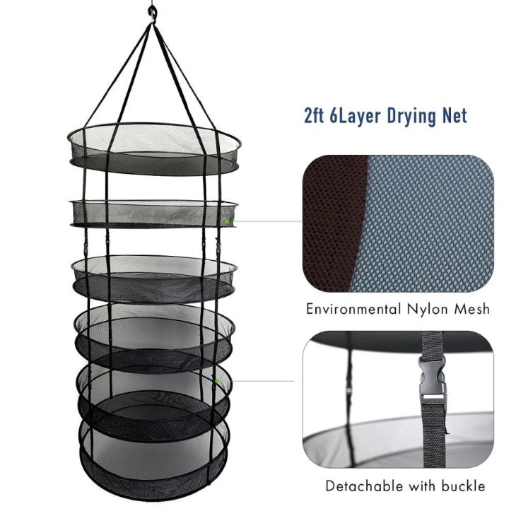 2ft 6 Layer Herb Drying Rack Mesh Dry Net